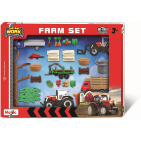 Mini Work Machines Super Farm Play Set Assorted