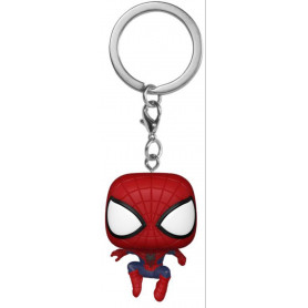 Spiderman: NWH - Spiderman Leaping (Version 3) Pop! Keychain