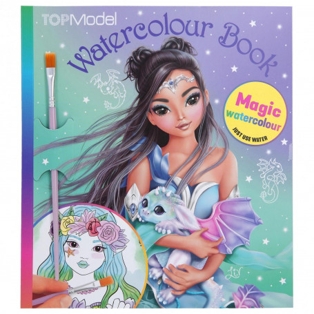 TM JRNLS/BKS - TM WATER COLOURS BOOK DRAGON LOVE
