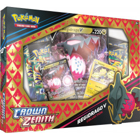 Pokemon TCG Crown Zenith Regidrago or Regieleki V Box Asst Trainer Box