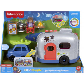 Fisher-Price Little People Light-Up Learning Camper