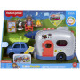 Fisher-Price Little People Light-Up Learning Camper