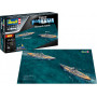 REVELL FIRST DIORAMA SET BISMARCK BATTLE 1/1200