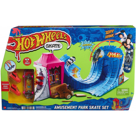HOT WHEELS SKATE AMUSEMENT PARK SKATE SET - DOM