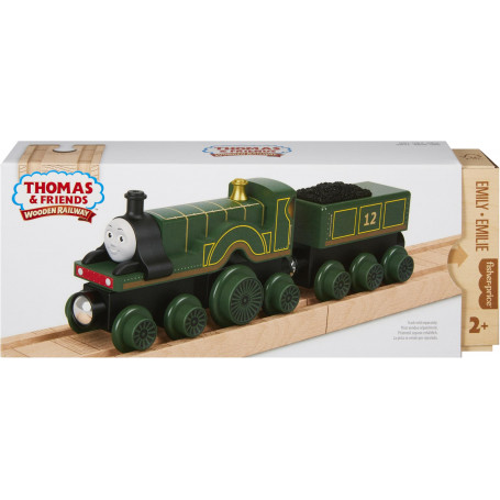 Thomas Wooden Railway Emily Engine and Coal-Car