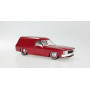 1:24 Slammed Wine Berry 1975 HJ Holden Panelvan Fully Detailed - Opening Doors, Bonnet and Tailgate Top