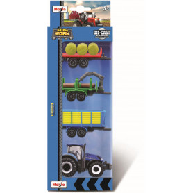 Mini Work Machines Farm 4-pack  Assorted