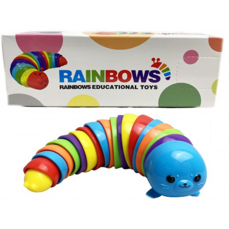 Rainbow Snuggle Caterpillar Boxed