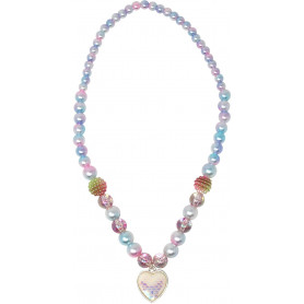 Pink Poppy Mermaid Dreaming Necklace&Bracelet Set