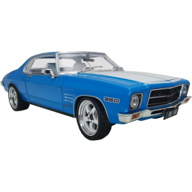 1:24 1973 Hq Brooklyn Blue W/White Interior 2 Door Holden Monaro