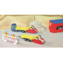 Siku - Truck with skip and trailer