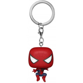Spiderman: NWH - Spiderman Leaping (Version 2) Pop! Keychain