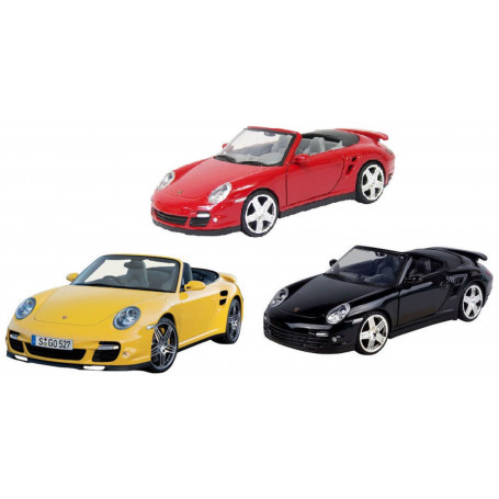 Motormax 1:24 Porsche 911 Turbo Cabriolet