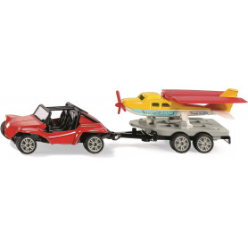 Siku - Buggy with sporting airplane