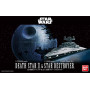 1/2,700,00 STAR WARS DEATH STAR II & 1/14,500 STAR DESTROYER