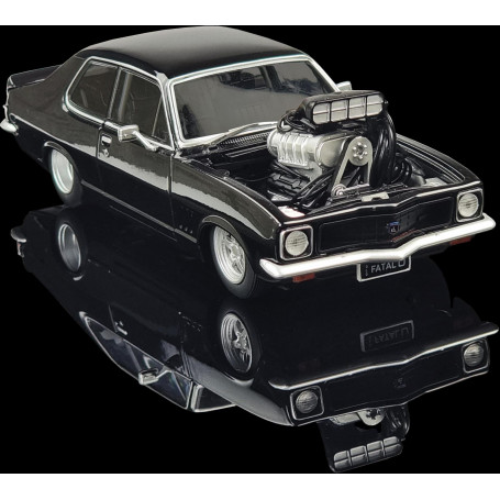 1:24 Midnight Blue Blown Slammed 1972 LJ Torana Fully Detailed Opening Doors, and Boot