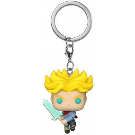 Dragonball Super - SS Trunks w/Sword Pop! Keychain