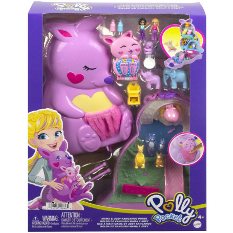 POLLY POCKET Mama & Joey Kangaroo Purse