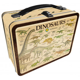 Smithsonian Dinosaurs Tin Carry All Fun Box