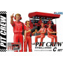 Fujimi F-1 PITWALL STAND (GT-25) Plastic Model Kit [11658]