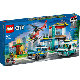 LEGO CITY Emergency Vehicles HQ 60371