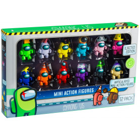 AMONG US-  Crewmate 12pc Mini Action Deluxe Pack