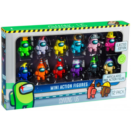 AMONG US-  Crewmate 12pc Mini Action Deluxe Pack