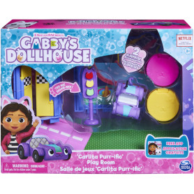 Gabby's Dollhouse Deluxe Room - Carlita Purr-ific Play Room Solid