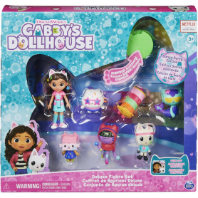 Gabby's Dollhouse Deluxe Figure Set - Dance Party Theme - H1