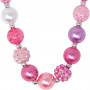Pink Poppy Unicorn Princess Necklace & Bracelet Set