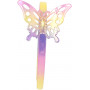 Pink Poppy Pastel Iridescent Butterfly Headband