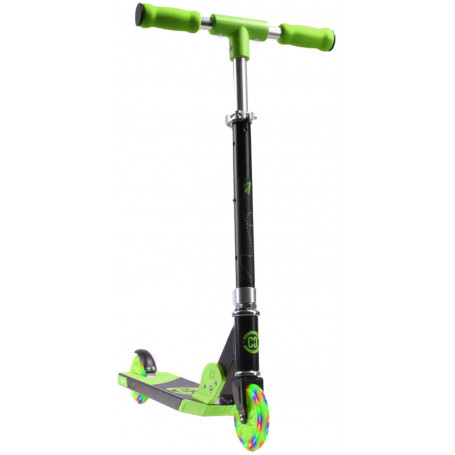 CORE Kids Foldy Scooter - Green with LED wheels