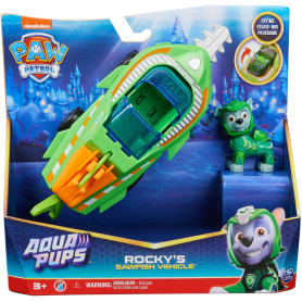 PAW Patrol Aqua Themed Vehicle - Rocky Solid