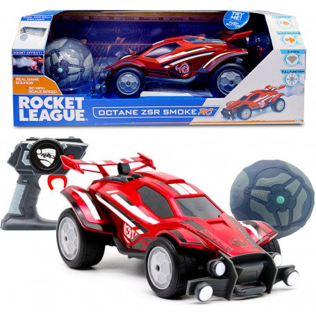 ROCKET LEAGUE OCTANE ZSR TURBO SMOKE RC W/BALL (1:16)