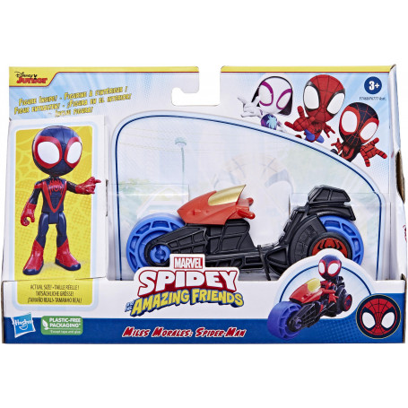 SPIDEY & FRIENDS MILES MOTORCYCLE