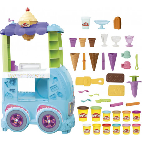 a10 mrtoys Play-Doh Ultimate Ice Cream Truck Playset