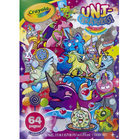 Uni-Creatures Coloring Book