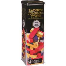 JUMBLING TOWER IN TIN (COLOR)
