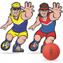 Britz Trick Shot Sports : Specky - Aussie Rules