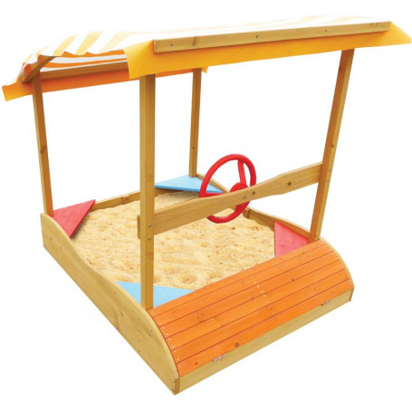 Lifespan Kids Captain Boat Sand Pit with Canopy