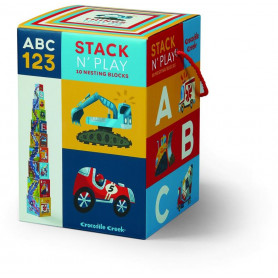 CROCODILE CREEK Nesting Blocks - Things That Go