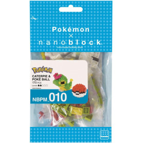 Nanoblock - Caterpie & Poke Ball