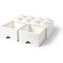 LEGO STORAGE BRICK 8 - White