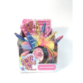 ALL DRESSED UP HEADBAND UNICORN ASST