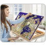Rburg - Non-slip Velour Surface Puzzle Board