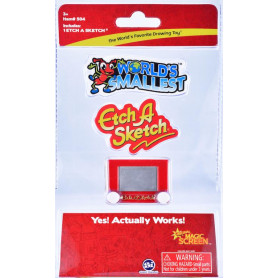 Worlds Smallest - Rubiks & Etch a Sketch