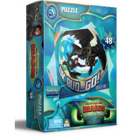 How To Train Your Dragon 3 Boxed Puzzle 48pce 
(2 Asst)