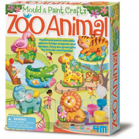 4M - Mould & Paint - Zoo Animal