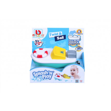 BB Junior Splash N Play Twist & Sail Motorboat