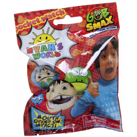 RYAN'S WORLD GOBSMAX SINGLE PK BLIND FOIL BAG WITH CDU